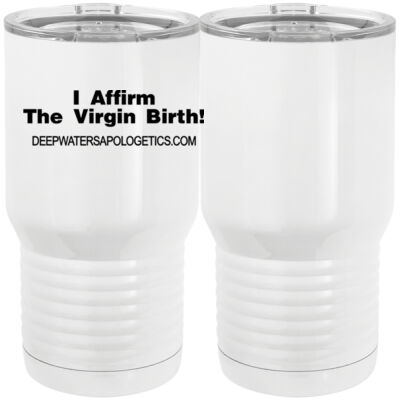 EIII Athletics  - 20 oz. Tall Stainless Steel Vacuum Insulated Tumbler White Thumbnail