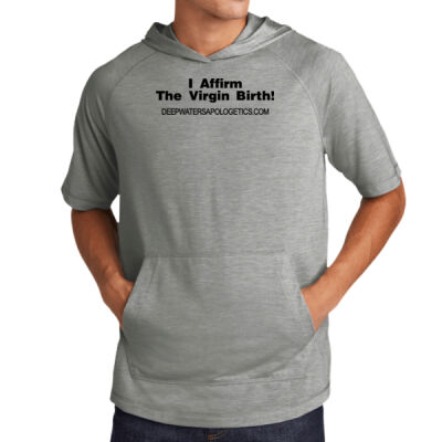 IATVB Printed - ® PosiCharge ® Tri Blend Wicking Short Sleeve Hoodie Thumbnail