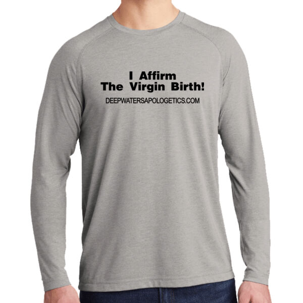 IATVB Printed - PosiCharge ® Long Sleeve Tri Blend Wicking Raglan Tee Thumbnail