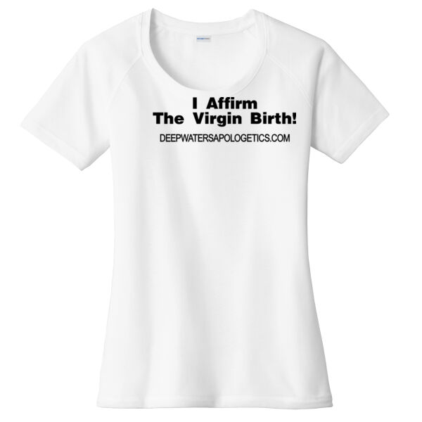 IATVB Printed - Ladies PosiCharge &#174; Tri Blend Wicking Scoop Neck Raglan Tee Thumbnail